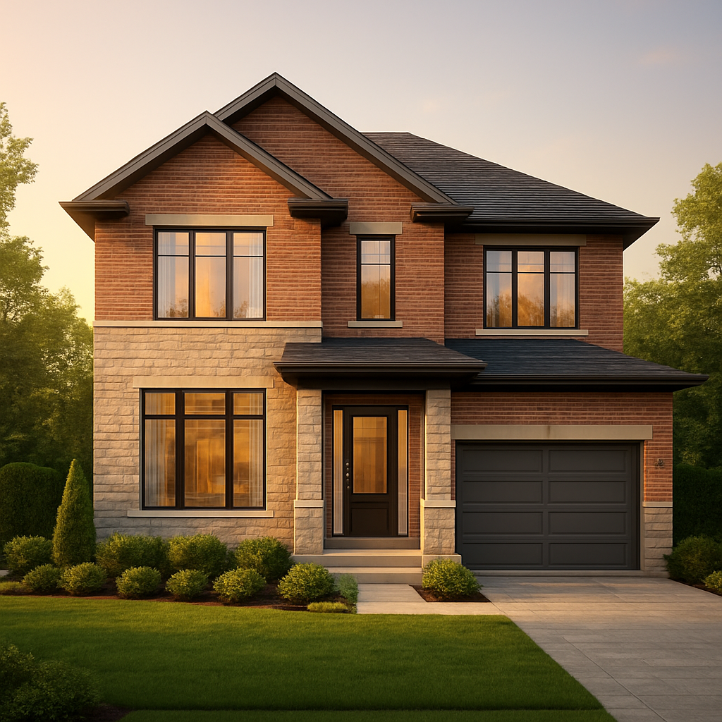 Architectural rendering of Single-Family at Wildfield Village